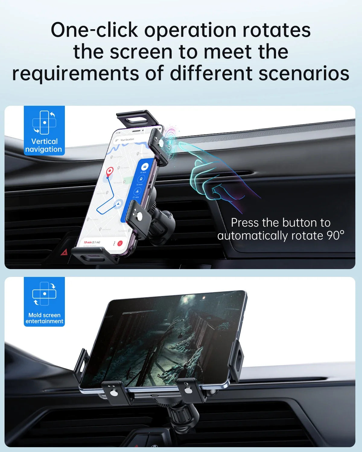 Eary 15W Wireless Car Charger for Huawei Mate XT Ultimate Car Phone Holder Mount Air Vent & Dashboard Fast Charging Accessories