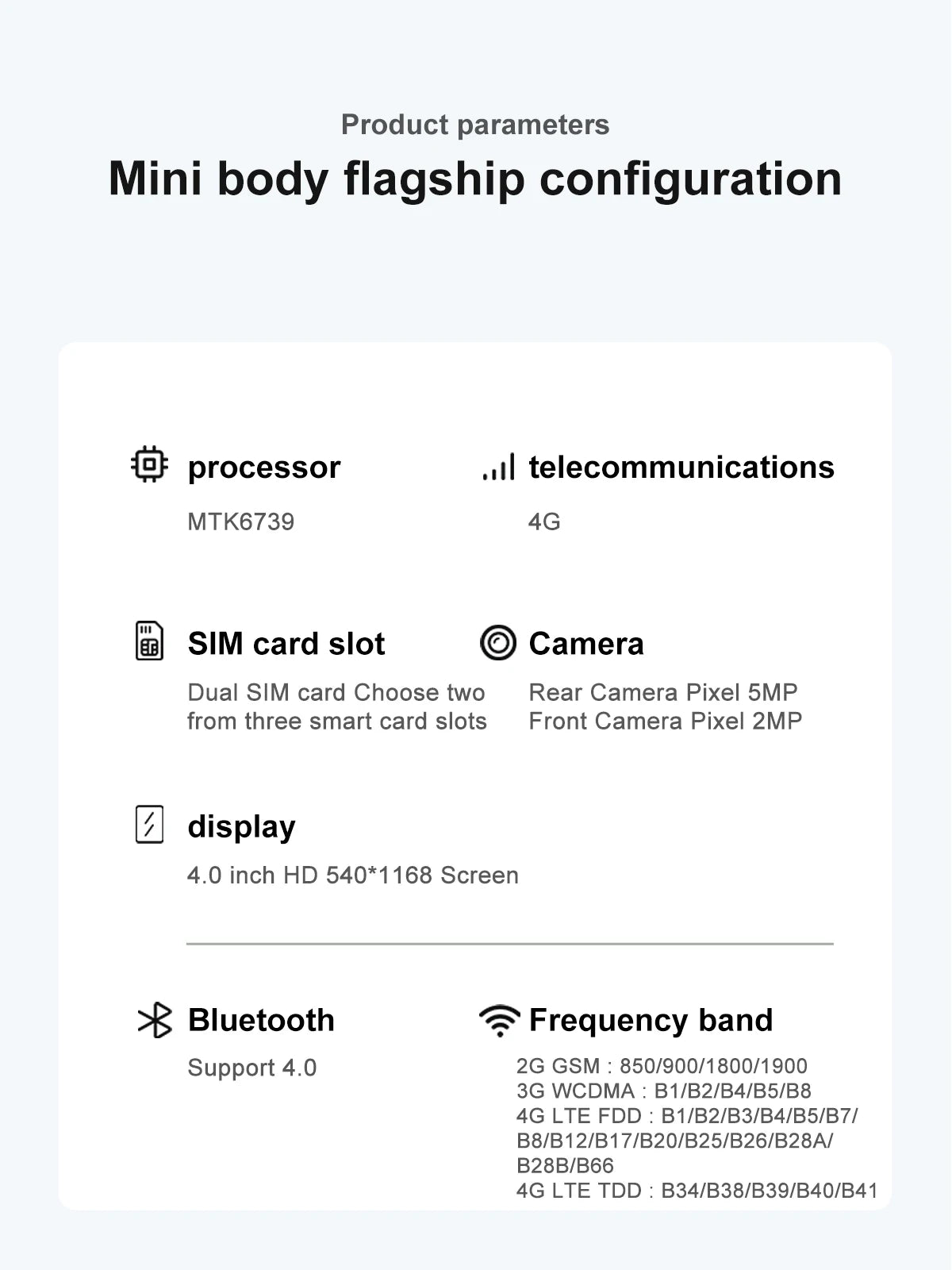 SERVO S27 Mini Android OS Cute Smartphone 4G LTE 3GB+64GB Play Store GPS WiFi Face ID 4.0"  Small Smart Phones Dual SIM Standby