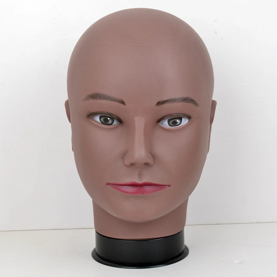 Mannequin Head Wig Stand With Adjustable Wig Tripod Stand Holder For Wigs Making Display cosmetology supplies hairdressing head