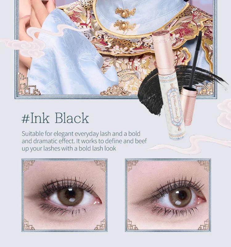 Flower Knows Mascara Eyeliner Butterfly Cloud Collection Long-lasting Waterproof Lash-Lengthening Non-Smudge Fine Natural