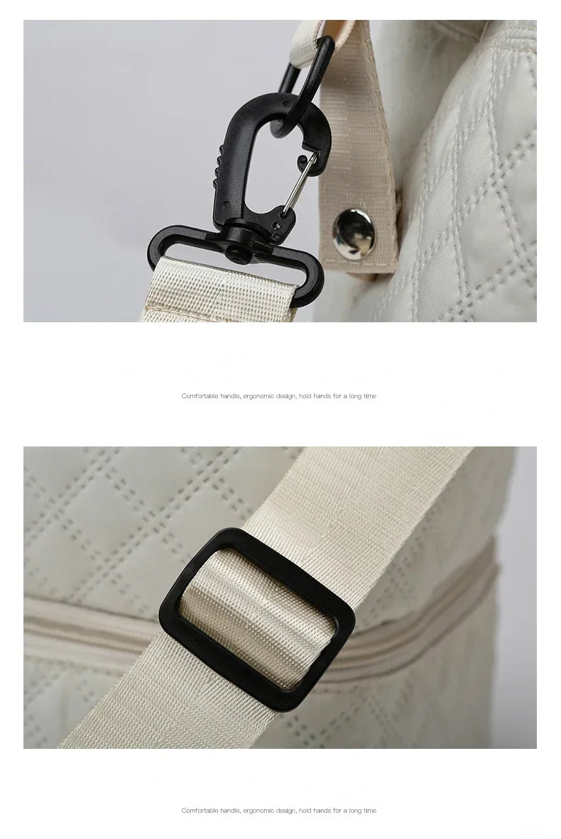 Lightweight Luggage Bag, Large Capacity Travel Duffle Bag Gym Tote Bags, Shoulder Weekender Overnight Bag