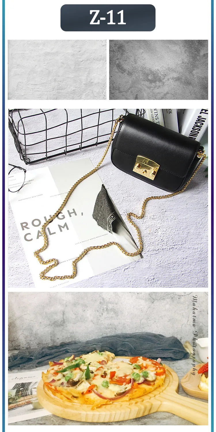 Photo Background for Food Cosmetics Photophones for Photos Art Paper 53X84cm 2Sides Photography Background Backdrops Christmas