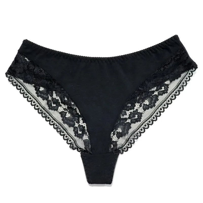 Beauwear L-5XL Plus Size Underwear Sexy G String Panties For Women cotton Thong Briefs Lingerie Female Underpants