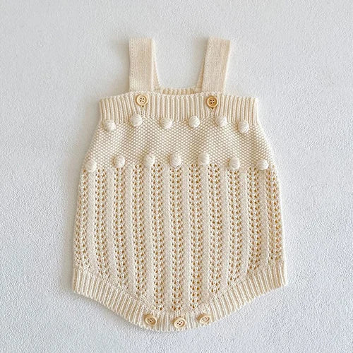 Autumn Winter Newborn Baby Girls Knitting Clothing Set Floral Embroidery Cardigan+Jumpsuit Infant Baby Knitted Clothes Suit