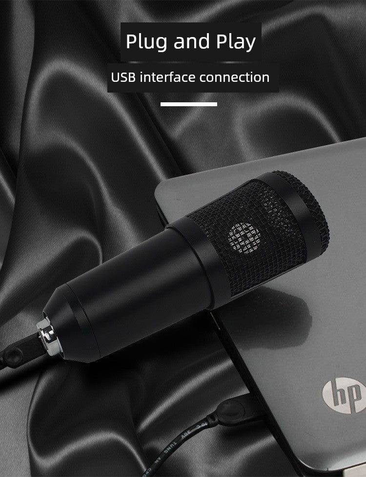 High Sampling Rate USB Microphone Computer Game Recording Bm700 Capacitance Mic Suit 192KHz/24bit