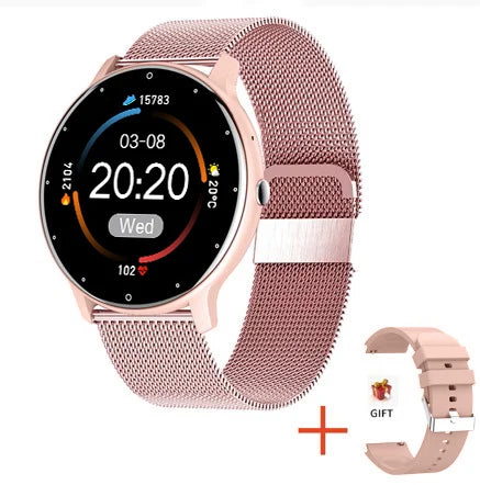 LIGE 2025 New IP68 Waterproof Sport Fitness Tracker Smart Watch Full Touch Screen Bluetooth Call Smartwatch for Men Women