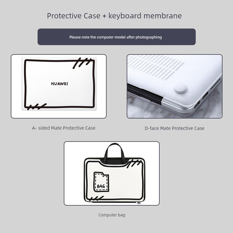 Applicable to New MateBook Protective Case XPro Huawei Laptop 14S Protective Case D15s Sticker X