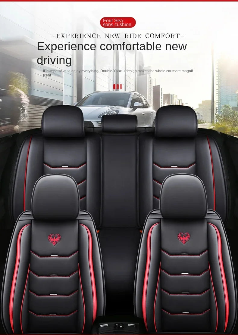 Universal Style 3D Car Seat Cover for HYUNDAI Tucson Santa FE I30 I40 Veloster Genesis Venue Terracan Ioniq Interior Accessories