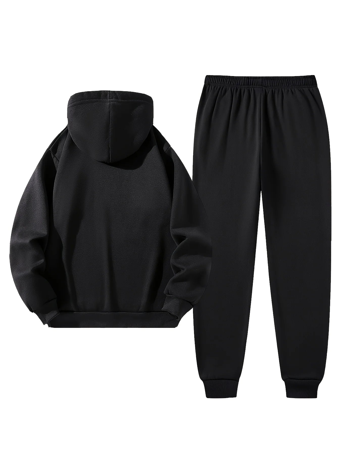 A men's full set includes a hooded sweatshirt and matching pants - the latest 2025 model