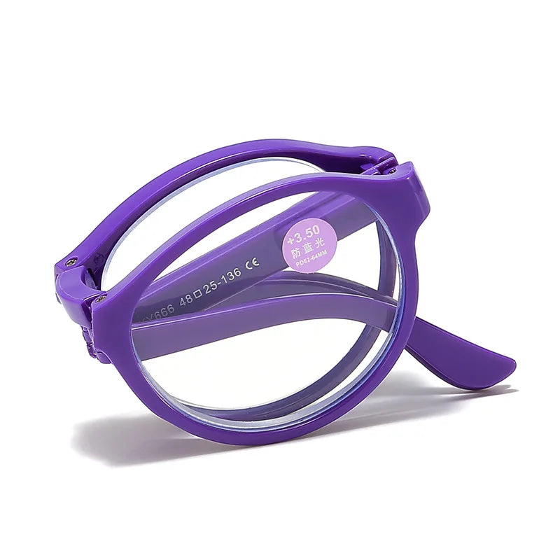 New Folding Reading Glasses Men women Anti Blue Light Presbyopia Eyeglasses Computer Eyewear with +1.5 +2.0 +2.5 +3.0 +3.5