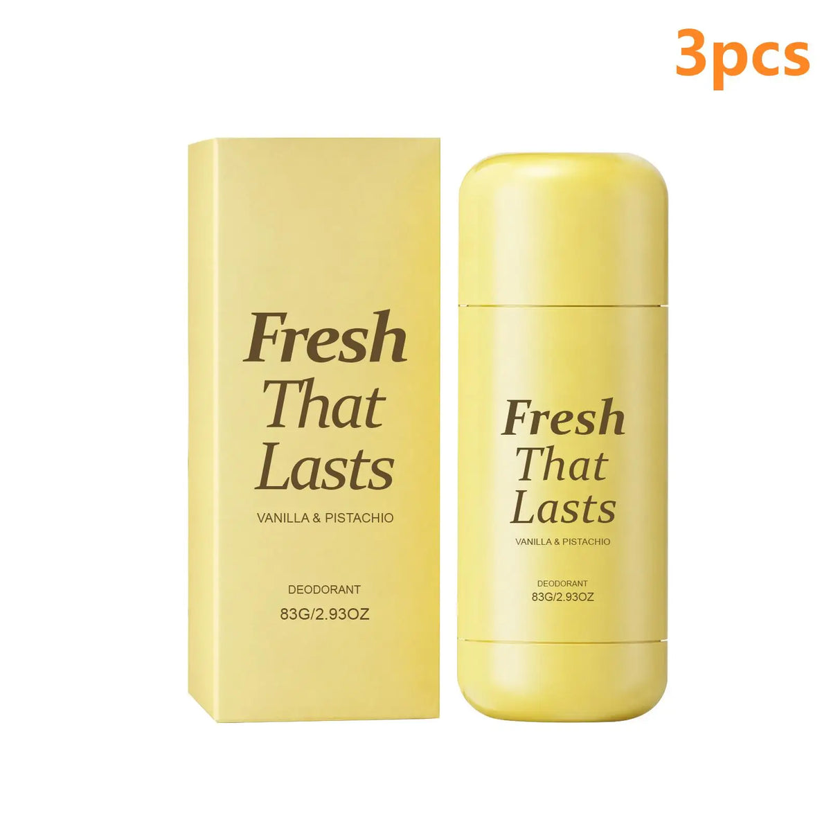 Vanilla Deodorant Stick Armpit Antiperspirant Odor Eliminator Brightening Skin Care Products Kojic Acid Turmeric Deodorant 83g