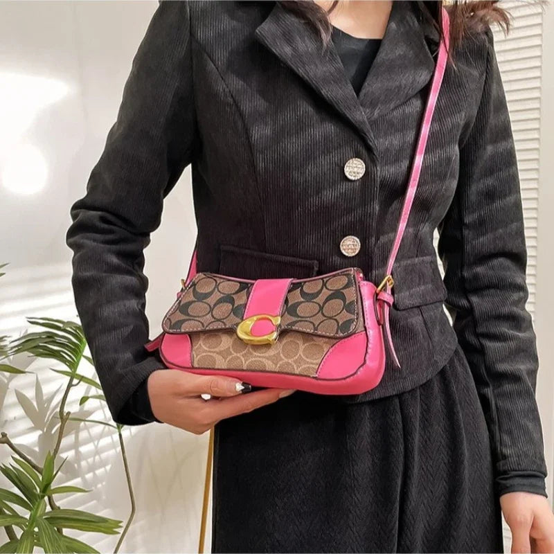 Graceful Retro Diaper Bag Women's Bag Airport Lounge Wait Exquisite Stylish Glamorous Timeless Versatile Practical Organized