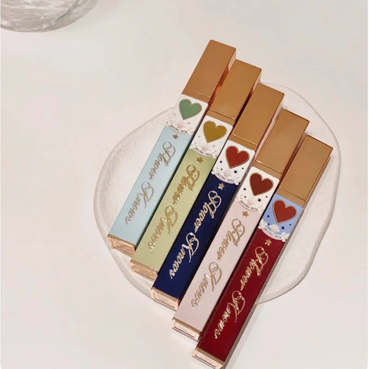 Flower Knows Lipstick And Lip Cream Moisturizing Non-sticky Glossy mirror surface Hydrating Long-lasting