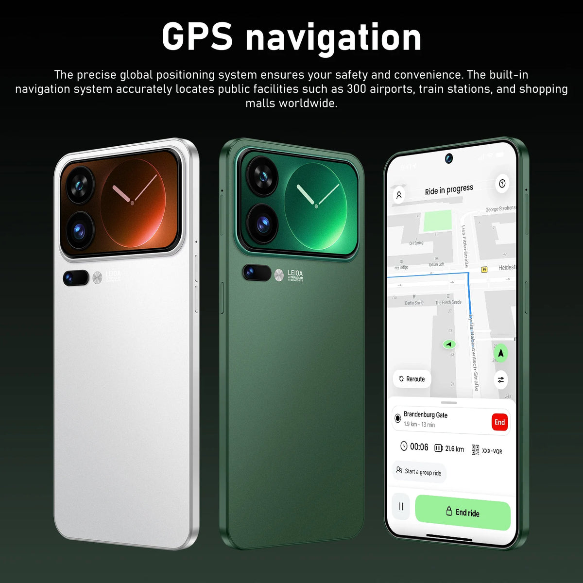 New M17 Pro Max Global Version High Quality 7.3" HD Standby 22GB 2TB Snapdragon 8 Gen4 Dual Card 7800mAh 108M Android