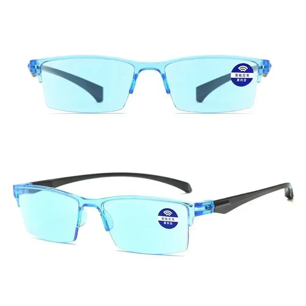 1pcs Ultralight Smart Automatic Zoom Reading Glasses Anti Blue Ray Eyeglasses Autofocus Presbyopia Eyewear