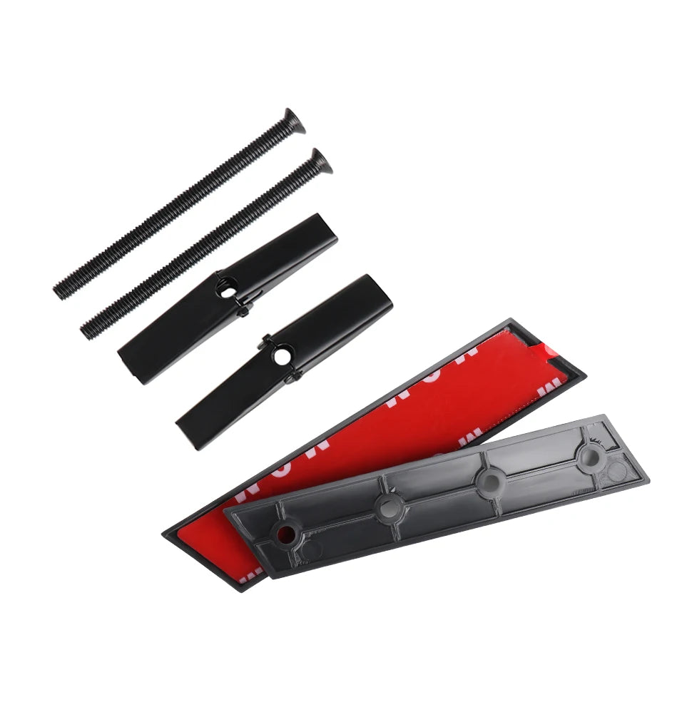 Car Styling Front Grille Emblem Decoration Sticker Auto Modification Accessories For Audi SQ3 SQ4 SQ5 SQ6 SQ7 SQ8 RSQ3 RSQ5 RSQ7