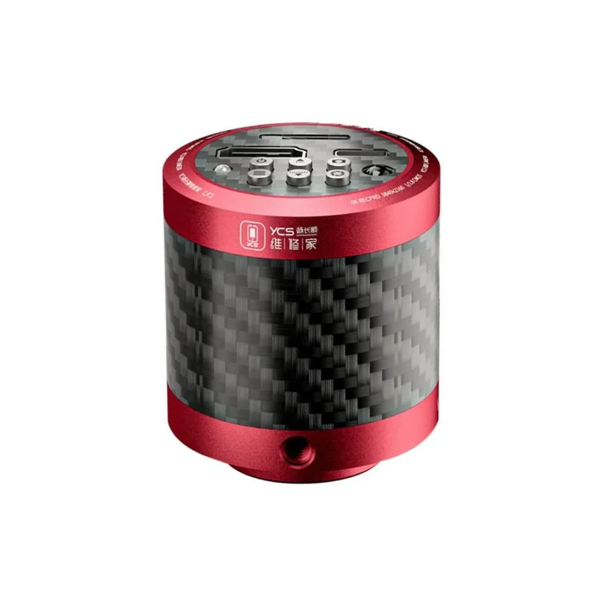 YCS-X80 Microscope 4K HD Camera Live Ultra HD Lens Circular Design, Photo and Video Automatic Exposure