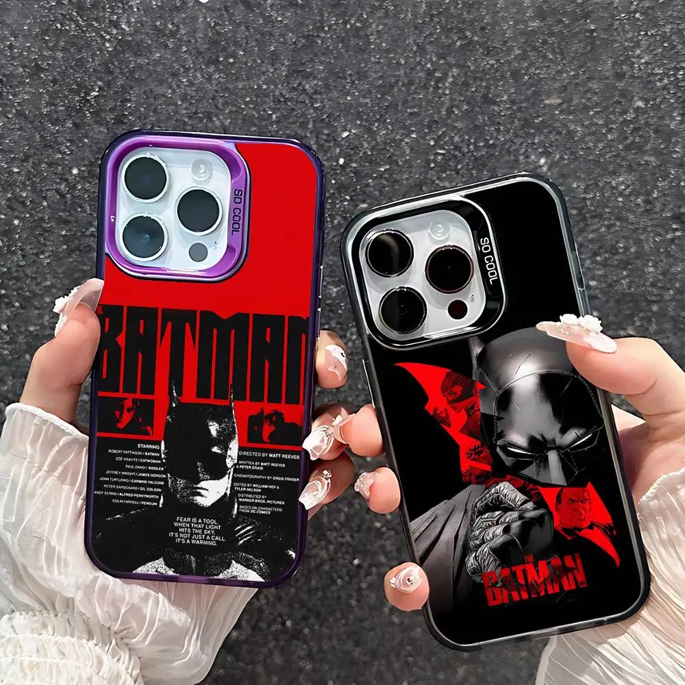 Cool Movie-B-batmanS Classic Phone Case For IPhone 17 16 15 11 12 13 14 Pro Max 16 Plus 12 Mini 7 8 XR XS 15Pro MAX Cove