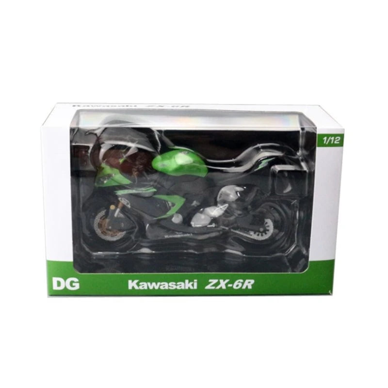 1/12 Kawasaki Ninja Z800 Alloy Racing Cross-country Motorcycle Model Simulation Metal Toy Street Motorcycle Model Childrens Gift
