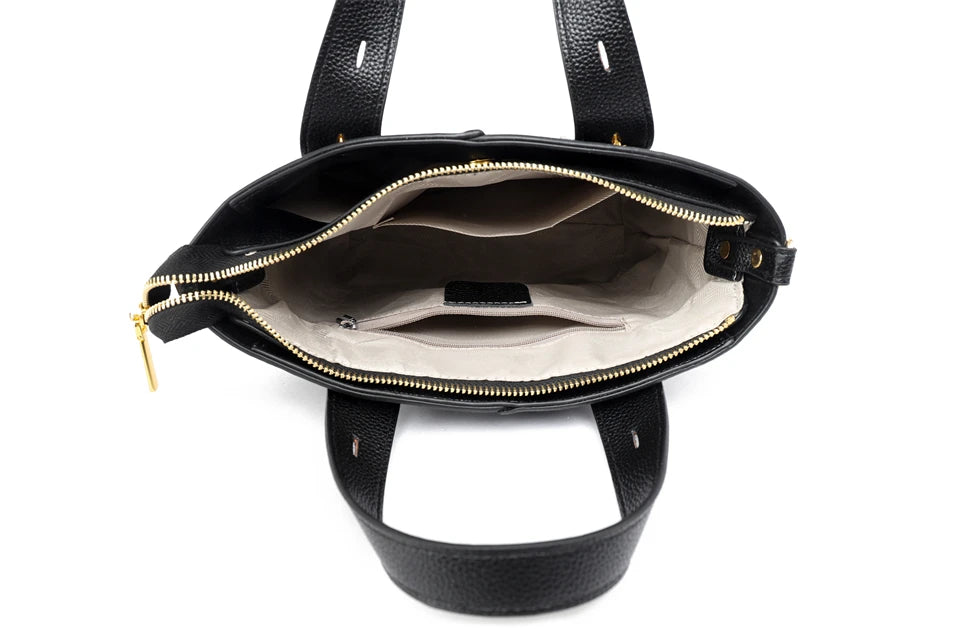 100% Genuine Leather Handbags for Women Fashion Small Shoulder Bag Ladies Cowhide Crossbody Bag Luxury Messenger Bags Designer