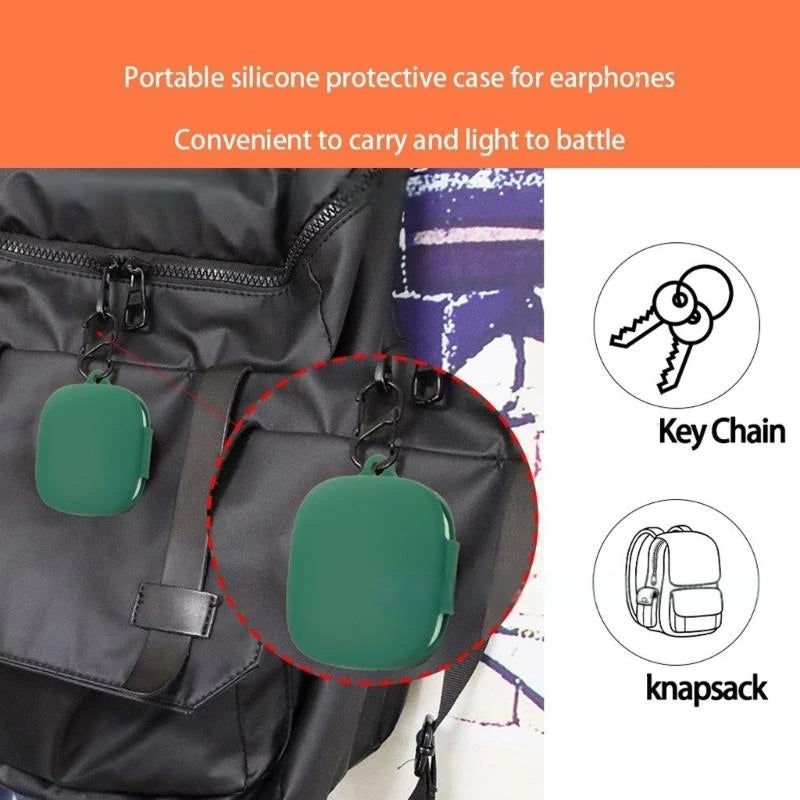 Soft Earphone Protective Case For Redmi Buds 6 Wireless Earphone Silicone Housing Shell Skin Shockproof And Dustproof Sleeve