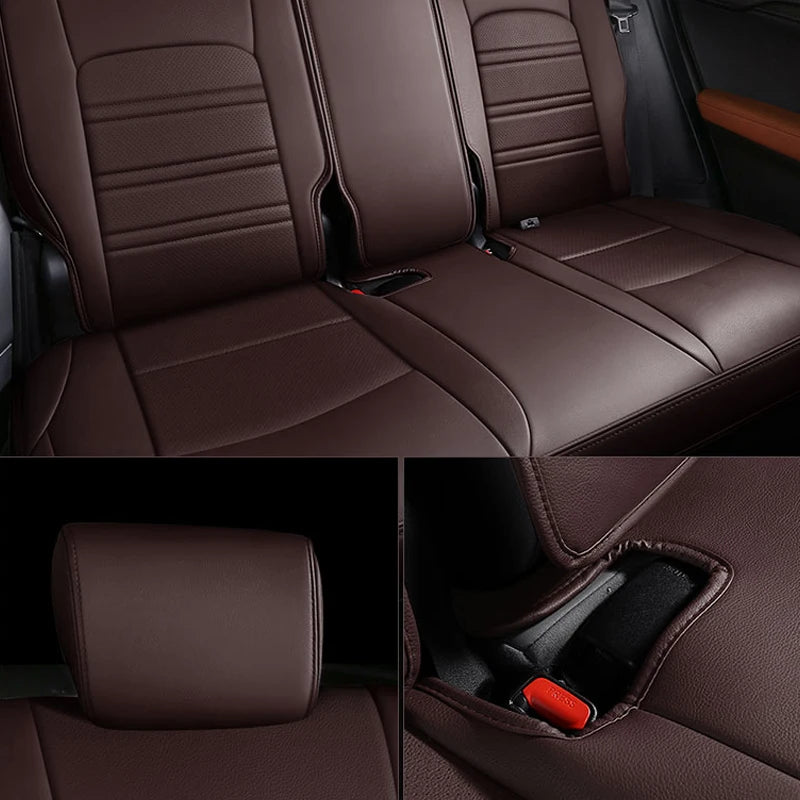 Custom Car Seat Cover For Honda Fit Accord 7 8 9 10 11 6 Crv City Hrv Civic 4d Vezel Jazz Luxury Man Auto Interior Accessories