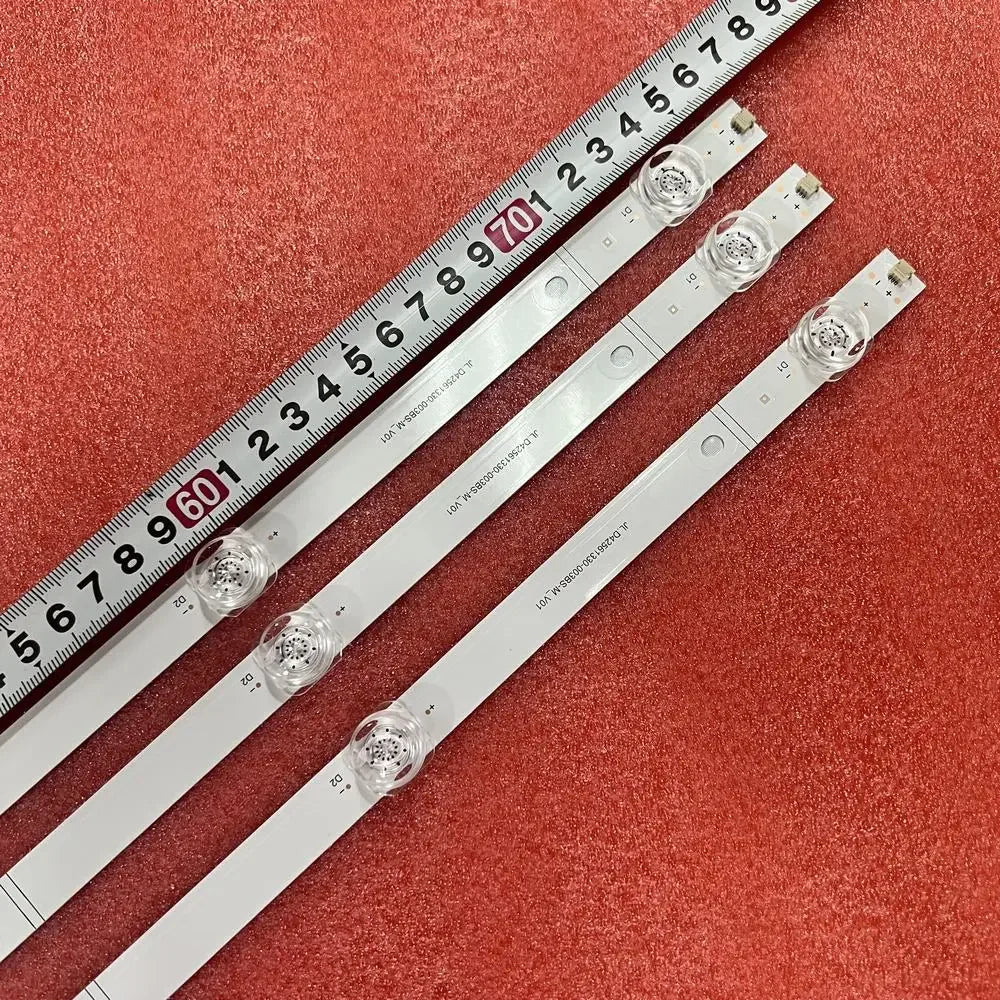 LED Strip 6LED For Hisense 43inch TV 43A63HTUK 43A6FG 43A62G 43A6GTUK HD425Y1U71-TOL1 HD425Y1U51-TOL1 SVH430AG8