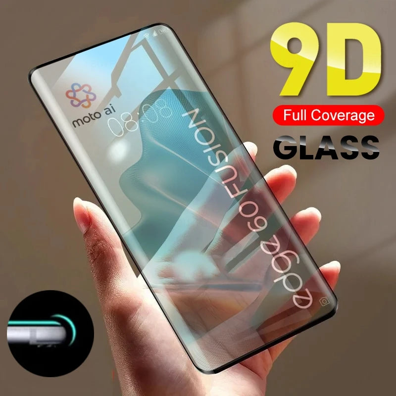 9D Curved Screen Protector Tempered Glass For Motorola Edge 60 Fusion 60Fusion Moto Edge60 Fusion Edge60Fusion 5G XT2503-4 6.67"