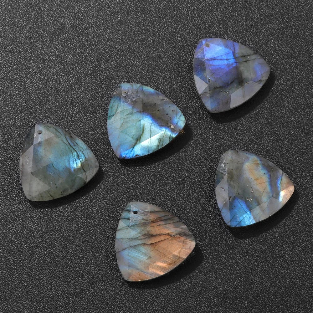 High Quality Natural Stone Labradorite Beads Charms Shiny Healing Gem Stone For Jewelry Making Necklace Earrings Accessries