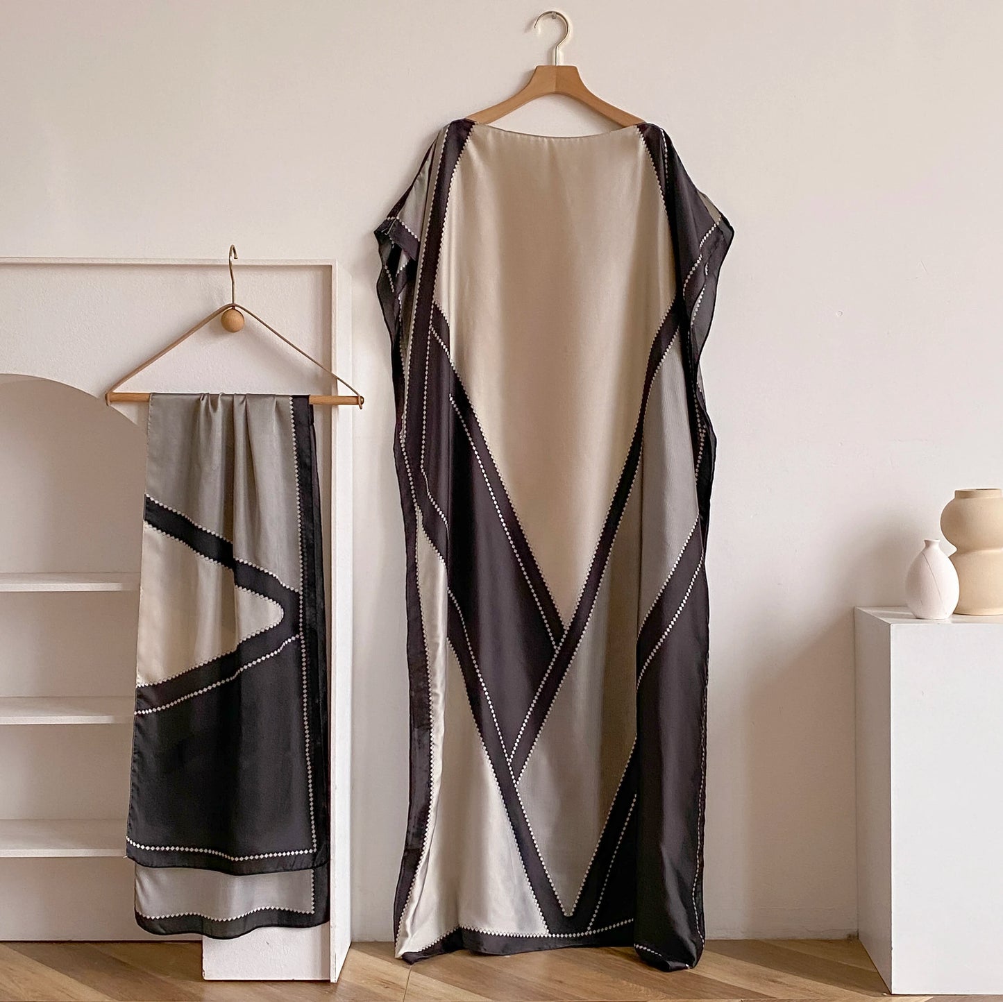 Summer Beach New Fashion African Dresses For Women Elegant Printed Muslim Lady Long Hijab Kaftan Dress Oversize Kuwait Abaya