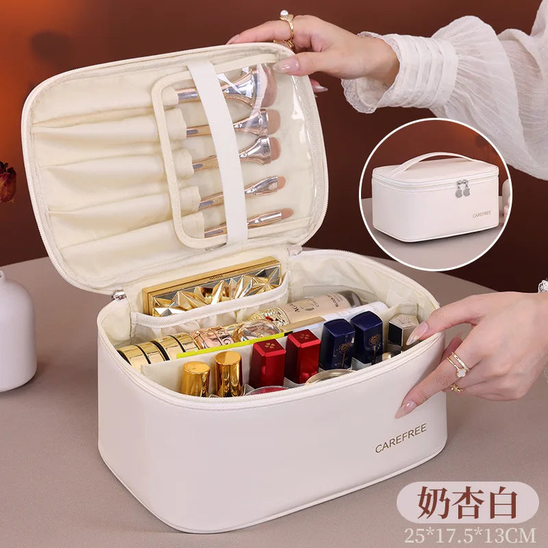 Multifunctional Cosmetic Bag Large Capacity Makeup Organizer Case For Women Travel Toiletry Storage Pouch Toilet storage bag