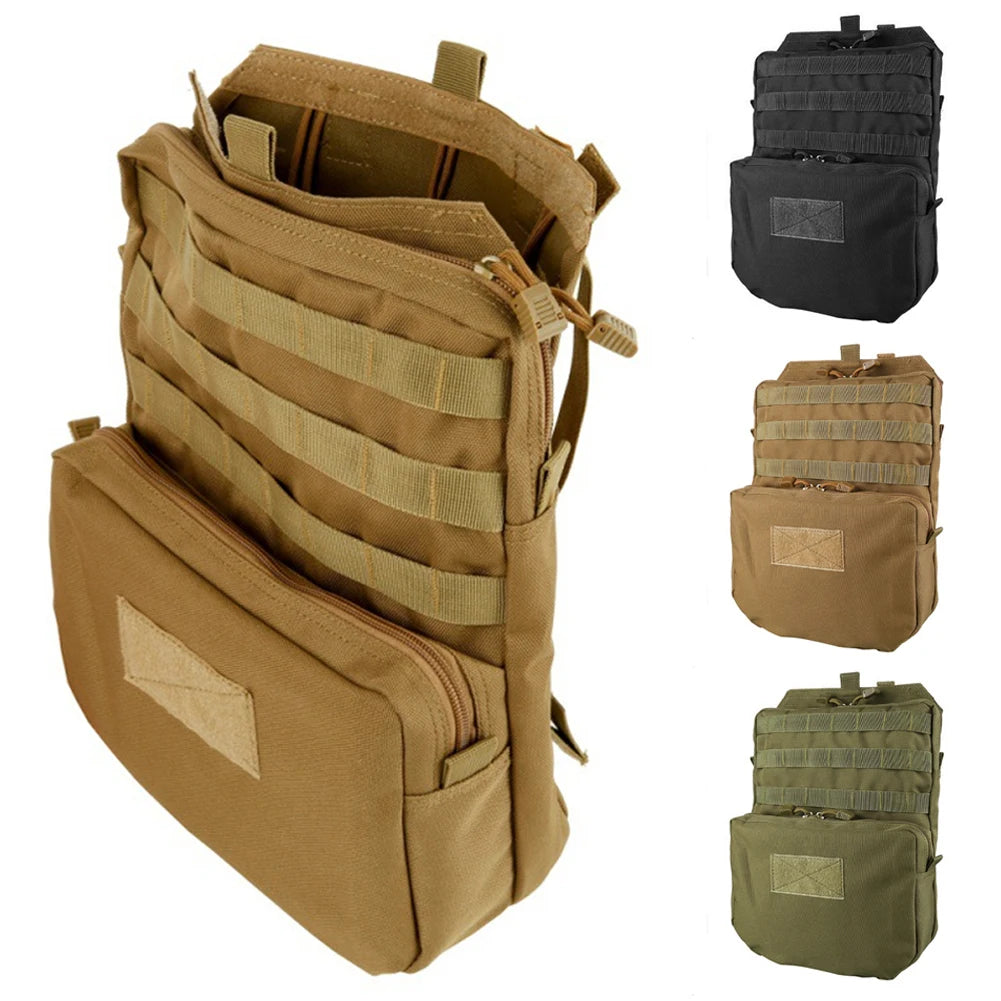 Simple Lightweight Outdoor Tactical Molle Backpack Airsoft Bag Hunting Combat Equipment Vest EDC Accessories Nylon Bag