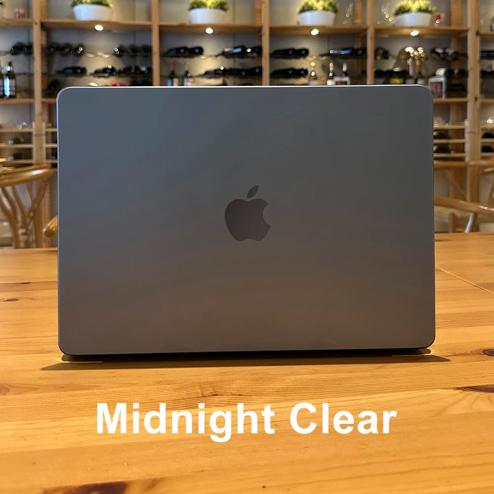 Invisible Laptop Case for Macbook Air 13 Case M1 M2 M3 M4 Pro 14 16  Funda Para Air 15 Pulgadas Advanced Laptop Shell