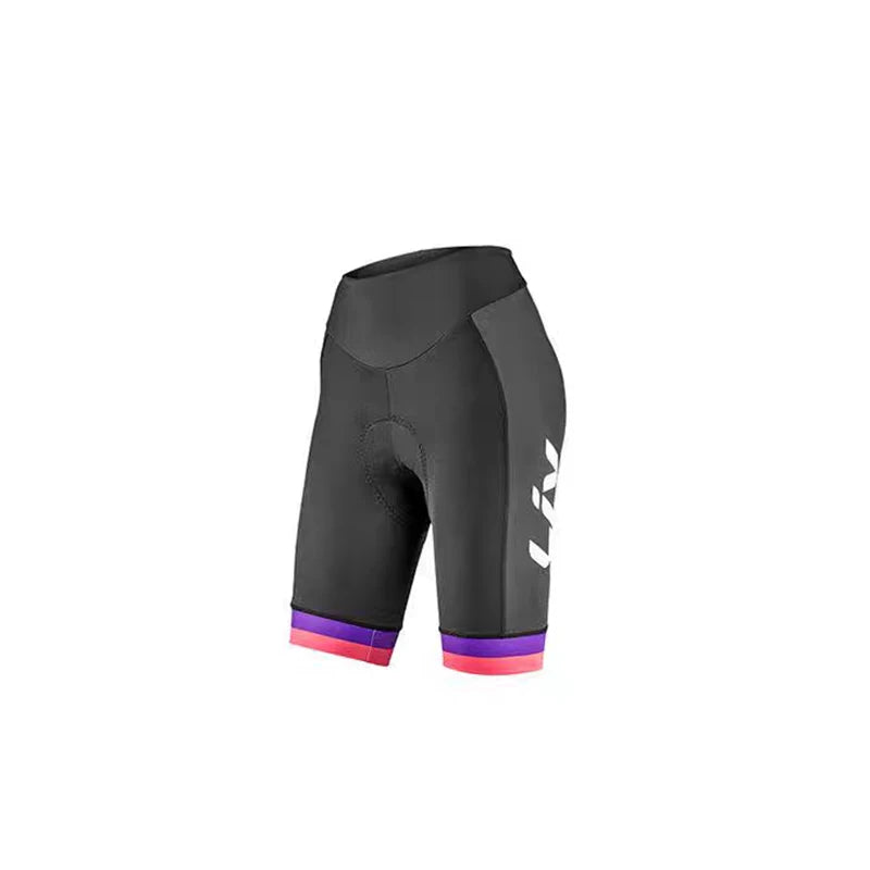 LIV Women's cycling clothes summer road cycling jerseys cycling bibs breathable quick drying clothes cycling shirts