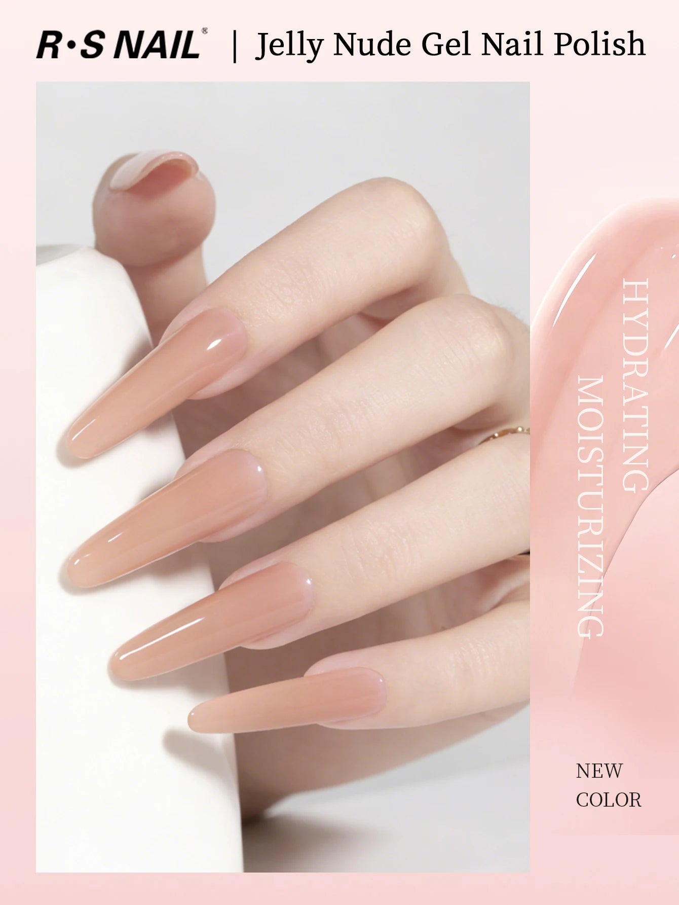 Nude Series Gel Nail Polish Soak Off UV LED Semi Permanent Jelly Nude Pink Gel Varnish Long Lasting Manicure Salon DIY Nail Art