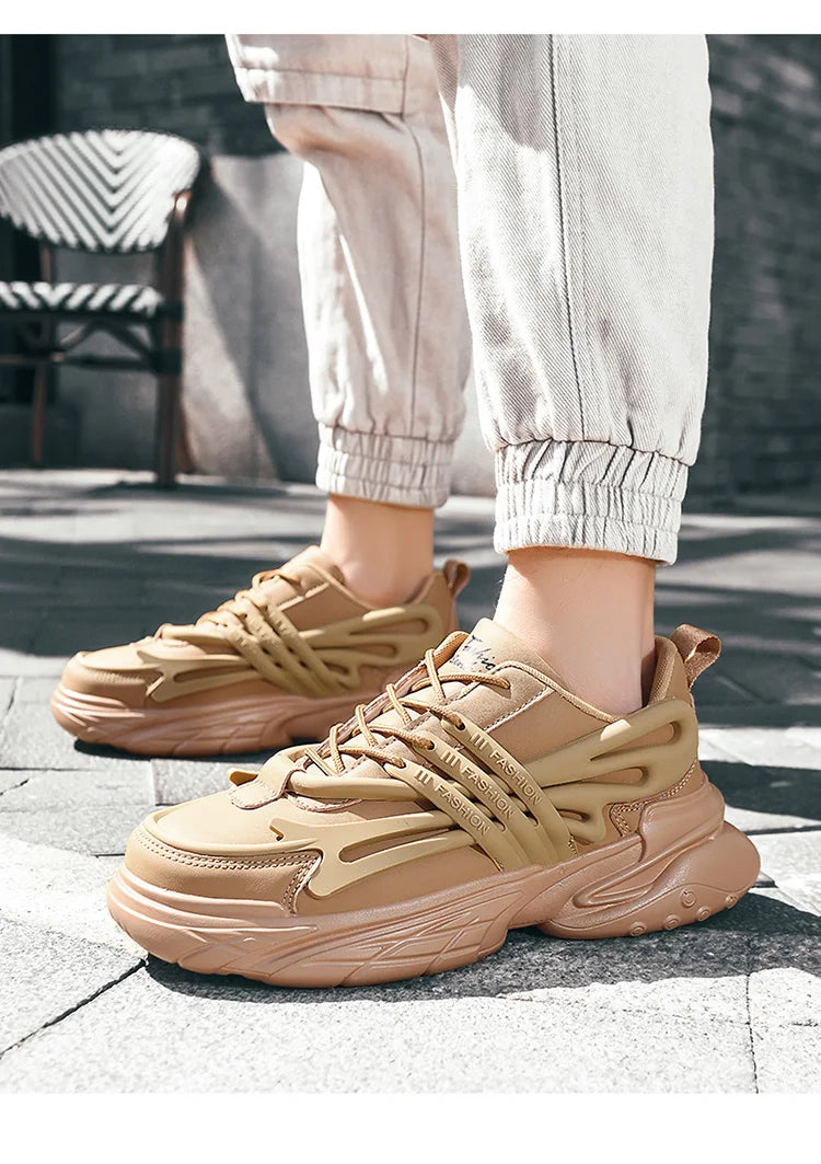 2025 new men's casual shoes,walking shoes,sneakers strolling shoe Casual Soft Sole Durable unisex shock-absorbing soft-soled