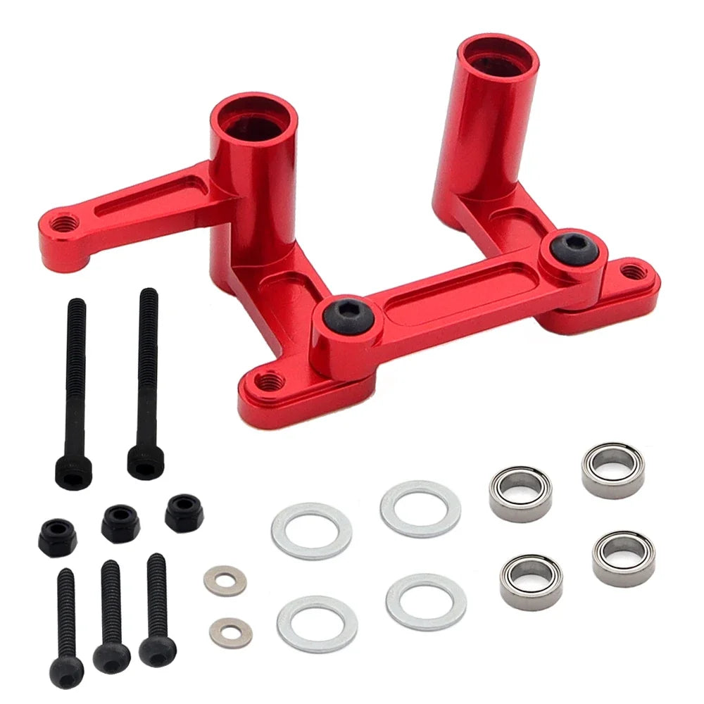 Metal Aluminum Steering Set for 1/10 Traxxas Part 3743 Billet 6061 Aluminum Atomik Slash 2WD Upgrade Parts