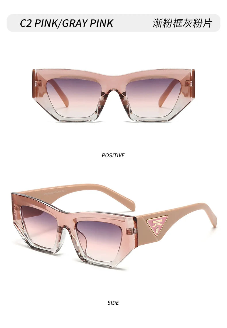 2025 Fashion Glasses For Men Women Elegant Square Unisex Designer Luxury Glasses Glamor Women Glasses Mask Mask