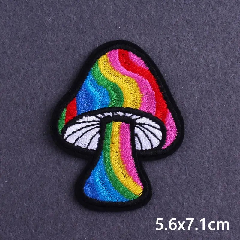 Mandala Iron On Patches For Clothes DIY Embroidery Applique Fusible Patch Ironing Stickers Letters Patch For Jacket Badge
