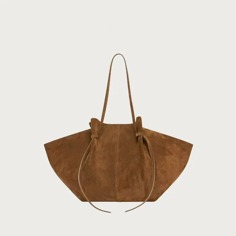 Luxury Large Capacity Women's Underarm Wing Bag, Female French Commuter Wings Handheld Shoulder Bag, Underarm Shopper Tote Bag