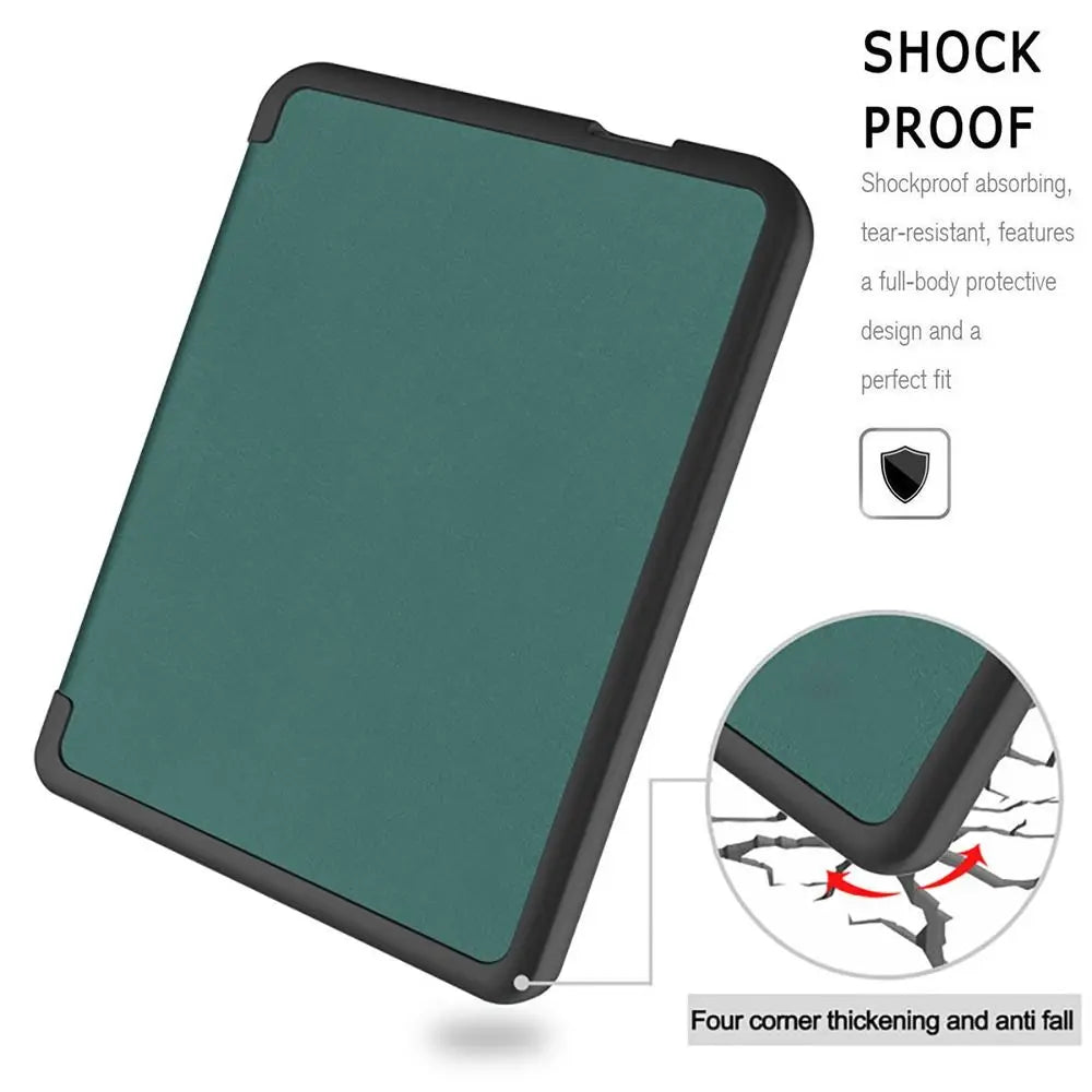For KoBo Clara HD 2018 Smart Folio Cover 6 inch E-book Reader Case N249 Funda Shockproof Protective Shell Auto Sleep/Wake