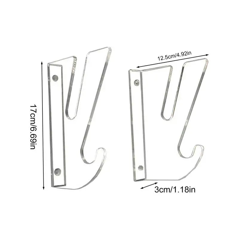 Skateboard Wall Mount Display Horizontal Storage Hanger For Longboard Skateboard Stand Skateboard Shelf Fits Virtually All