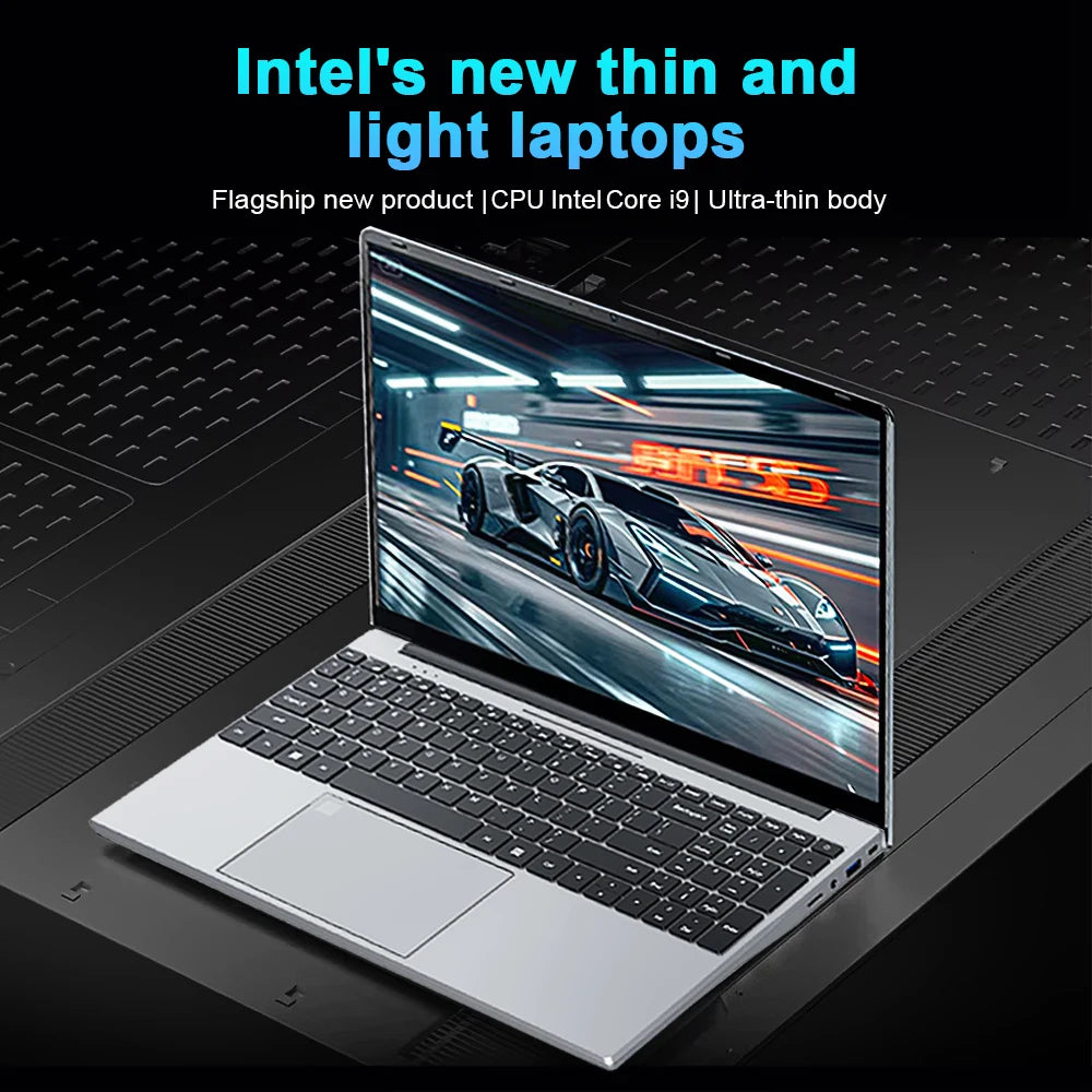 15.6 inch Laptop Computer PC intel Core i9 10980HK Laptops 16GB RAM 1TB 2TB SSD Fingerprint Unlock 1920*1080 Notebook Windows 11