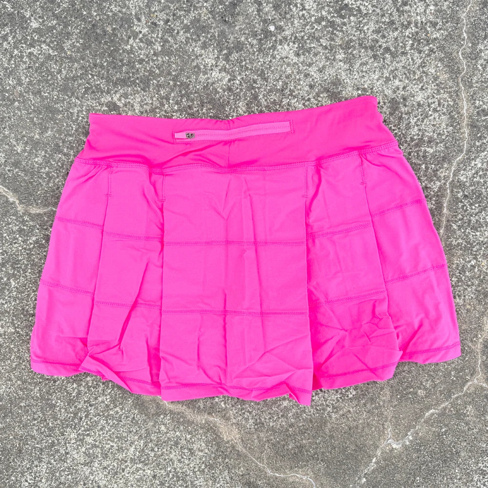 Women's Pleated Tennis Skirt Quick-Drying Anti-Exposure Leisure Joker Sports Golf Yoga Skirt for Female