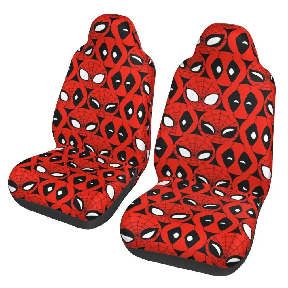 Spidey Spiderman Universal Car Seat Cover for most cars Suitable For All Kinds Models Superheros Seat Covers Polyester Fishing