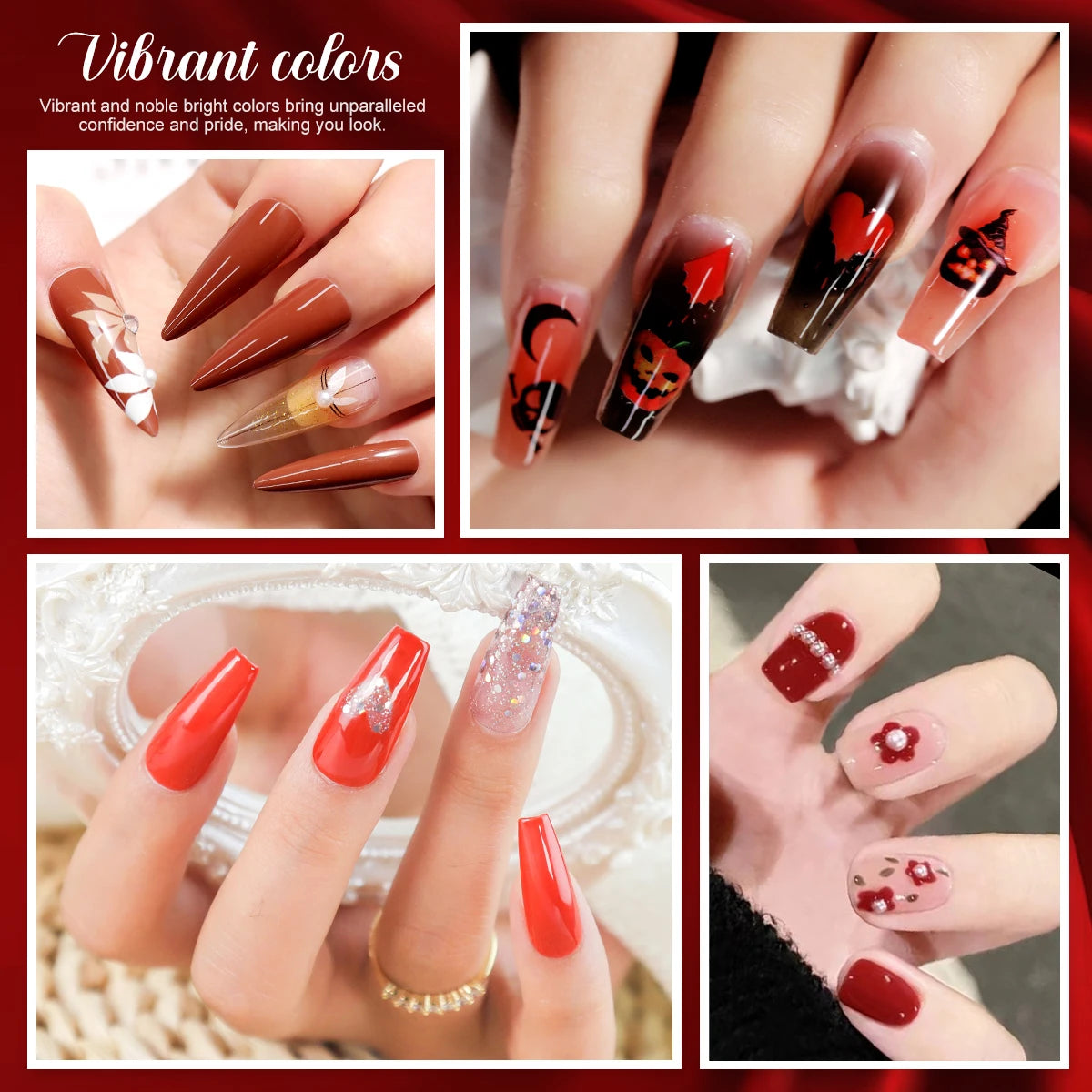 LIMEGIRL 8ML Nail Polish Gel Set 40 Color UV Gel Semi-Permanent Soaking Varn Nail Polish Suitable for Beginners Nail Art Kit