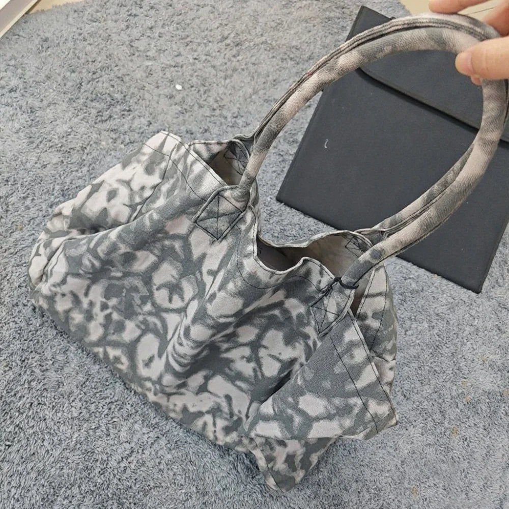 Y2K Handbag Large Capacity Shopping Bag Neutral Shoulder Bag Minimalist Large Capacity Sports Gym Bag Neutral Shoulder Bags