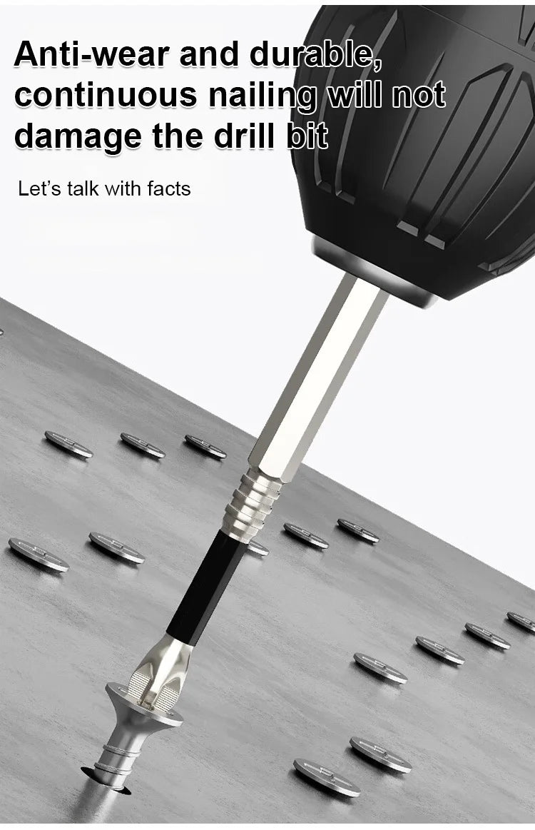 Impact Cross Bit Strong Magnetic Non-slip Hand Drill Screwdriver Tungsten Steel Super Hard Electric Screwdriver Head Set