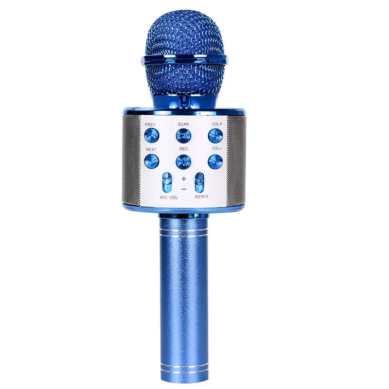 Karaoke Wireless Microphone Mic For Cell Mobile Phone Do Singing Bluetooth Condenser Mikrofon Blutooth Smartphone Micro DJ Audio