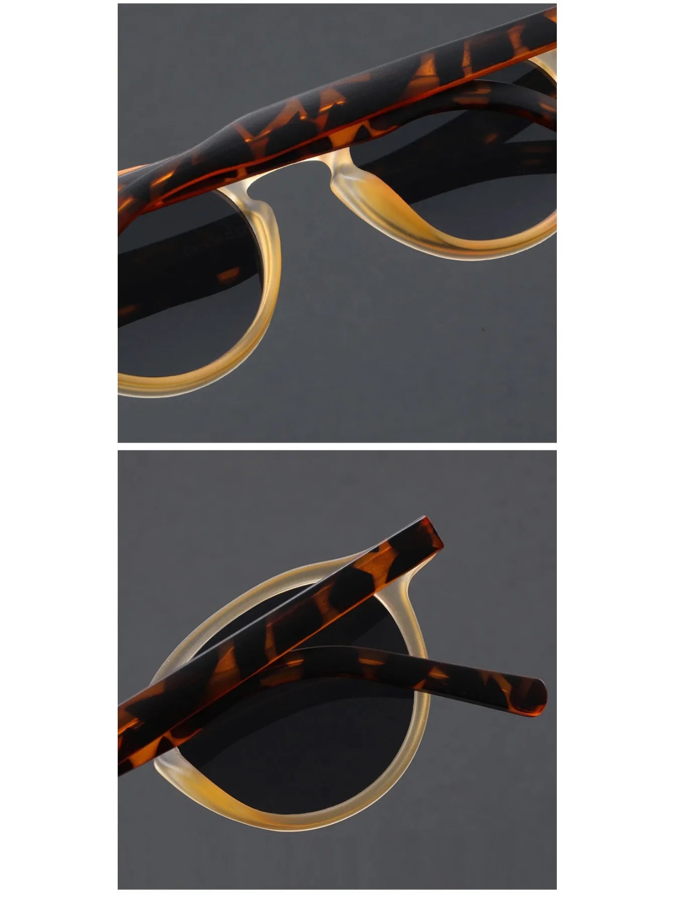 polarized sunglasses men TR90 frame acetate fashion sun glasses women unisex trend decoration European style grey brown